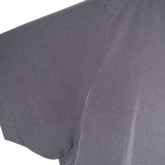 Aero  V-Neck Gray Scrub Top With Pockets For Women M - Picture 4 of 9